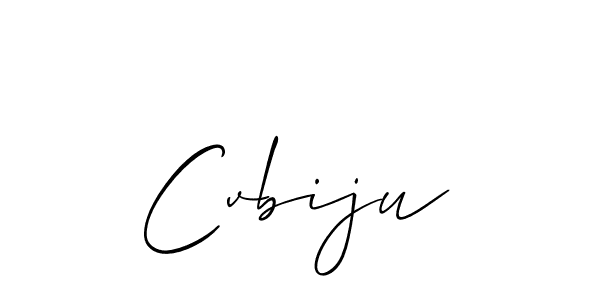 Cvbiju stylish signature style. Best Handwritten Sign (Allison_Script) for my name. Handwritten Signature Collection Ideas for my name Cvbiju. Cvbiju signature style 2 images and pictures png