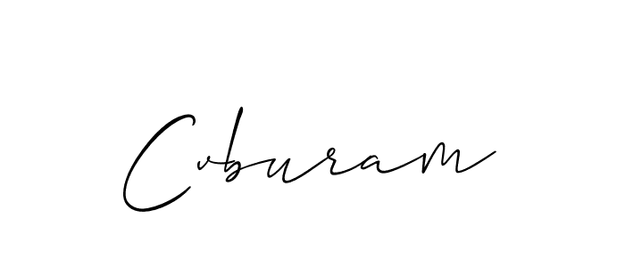 It looks lik you need a new signature style for name Cvburam. Design unique handwritten (Allison_Script) signature with our free signature maker in just a few clicks. Cvburam signature style 2 images and pictures png