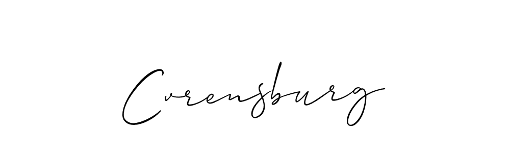 Here are the top 10 professional signature styles for the name Cvrensburg. These are the best autograph styles you can use for your name. Cvrensburg signature style 2 images and pictures png