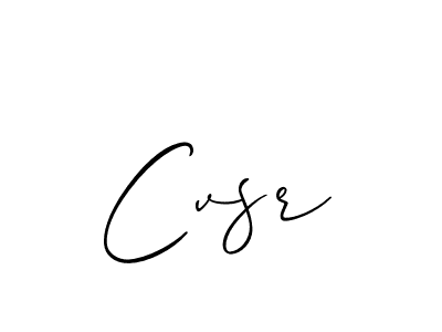 Also You can easily find your signature by using the search form. We will create Cvsr name handwritten signature images for you free of cost using Allison_Script sign style. Cvsr signature style 2 images and pictures png