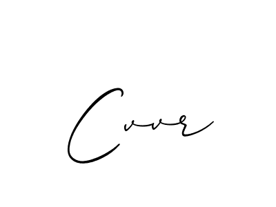 Use a signature maker to create a handwritten signature online. With this signature software, you can design (Allison_Script) your own signature for name Cvvr. Cvvr signature style 2 images and pictures png
