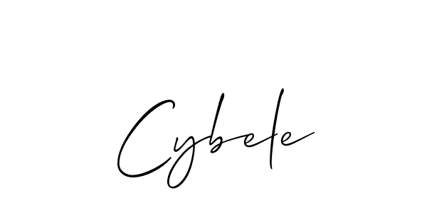 You should practise on your own different ways (Allison_Script) to write your name (Cybele) in signature. don't let someone else do it for you. Cybele signature style 2 images and pictures png
