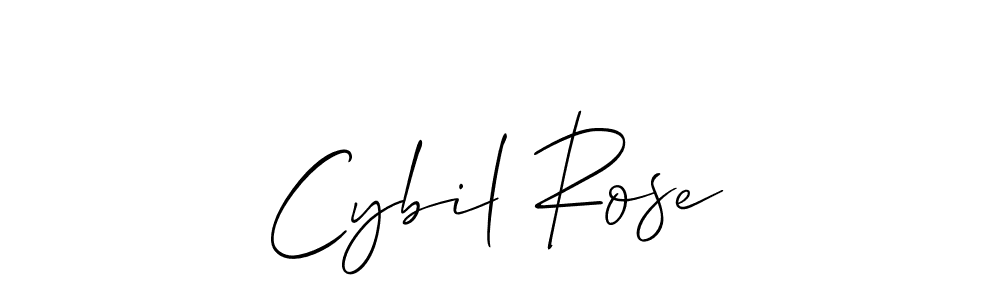 The best way (Allison_Script) to make a short signature is to pick only two or three words in your name. The name Cybil Rose include a total of six letters. For converting this name. Cybil Rose signature style 2 images and pictures png