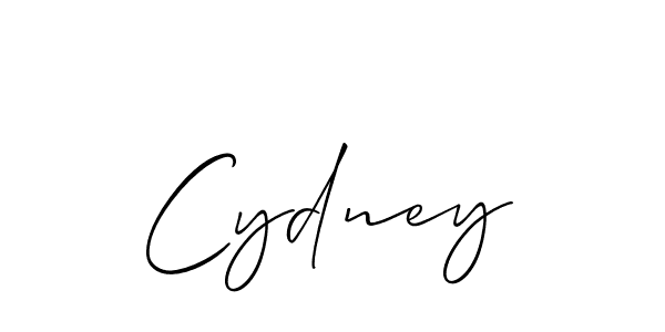 Similarly Allison_Script is the best handwritten signature design. Signature creator online .You can use it as an online autograph creator for name Cydney. Cydney signature style 2 images and pictures png