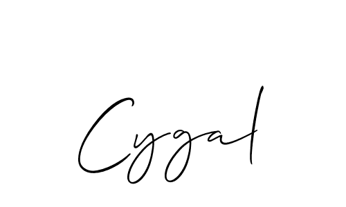 if you are searching for the best signature style for your name Cygal. so please give up your signature search. here we have designed multiple signature styles  using Allison_Script. Cygal signature style 2 images and pictures png