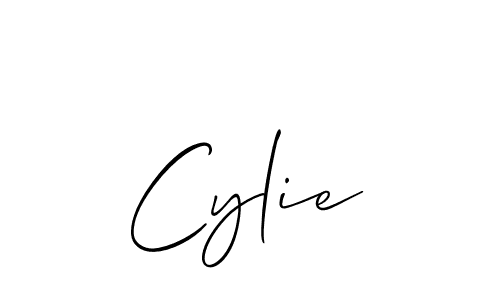 You should practise on your own different ways (Allison_Script) to write your name (Cylie) in signature. don't let someone else do it for you. Cylie signature style 2 images and pictures png