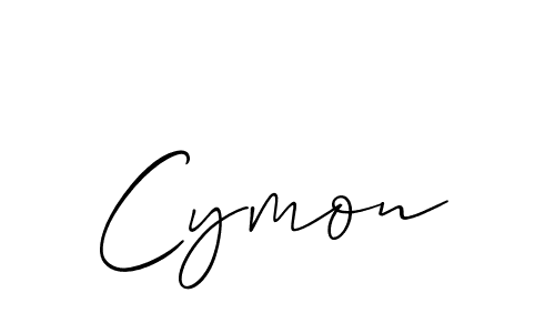 Allison_Script is a professional signature style that is perfect for those who want to add a touch of class to their signature. It is also a great choice for those who want to make their signature more unique. Get Cymon name to fancy signature for free. Cymon signature style 2 images and pictures png