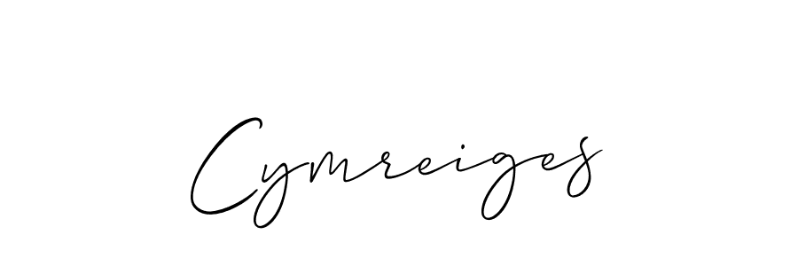 Make a beautiful signature design for name Cymreiges. Use this online signature maker to create a handwritten signature for free. Cymreiges signature style 2 images and pictures png