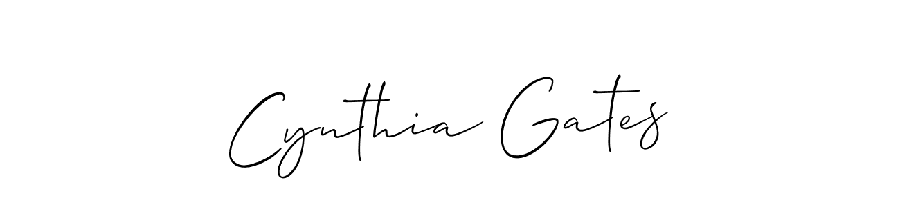 Once you've used our free online signature maker to create your best signature Allison_Script style, it's time to enjoy all of the benefits that Cynthia Gates name signing documents. Cynthia Gates signature style 2 images and pictures png