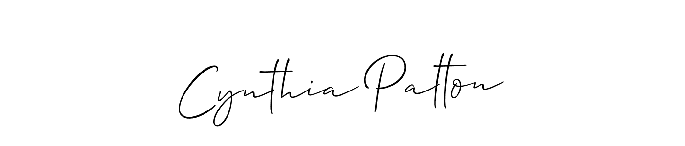 Make a beautiful signature design for name Cynthia Palton. Use this online signature maker to create a handwritten signature for free. Cynthia Palton signature style 2 images and pictures png