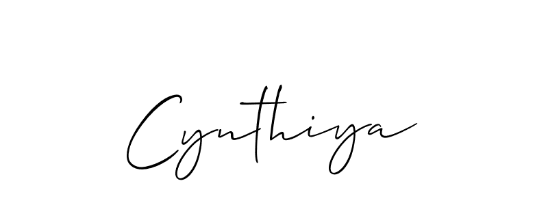 Once you've used our free online signature maker to create your best signature Allison_Script style, it's time to enjoy all of the benefits that Cynthiya name signing documents. Cynthiya signature style 2 images and pictures png