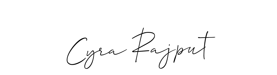 Make a beautiful signature design for name Cyra Rajput. Use this online signature maker to create a handwritten signature for free. Cyra Rajput signature style 2 images and pictures png