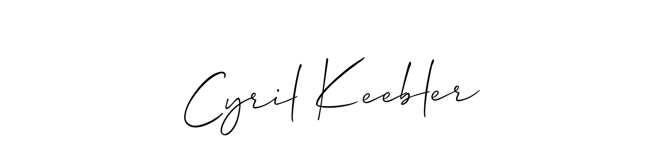 You can use this online signature creator to create a handwritten signature for the name Cyril Keebler. This is the best online autograph maker. Cyril Keebler signature style 2 images and pictures png