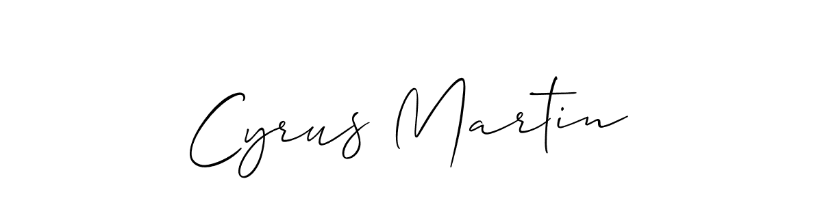 Also You can easily find your signature by using the search form. We will create Cyrus Martin name handwritten signature images for you free of cost using Allison_Script sign style. Cyrus Martin signature style 2 images and pictures png