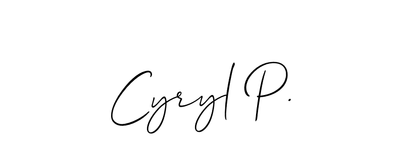 Make a short Cyryl P. signature style. Manage your documents anywhere anytime using Allison_Script. Create and add eSignatures, submit forms, share and send files easily. Cyryl P. signature style 2 images and pictures png