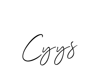 Once you've used our free online signature maker to create your best signature Allison_Script style, it's time to enjoy all of the benefits that Cyys name signing documents. Cyys signature style 2 images and pictures png