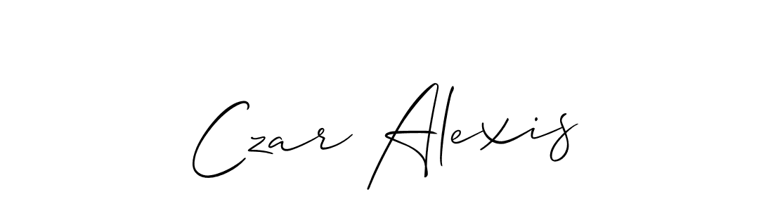 How to Draw Czar Alexis signature style? Allison_Script is a latest design signature styles for name Czar Alexis. Czar Alexis signature style 2 images and pictures png