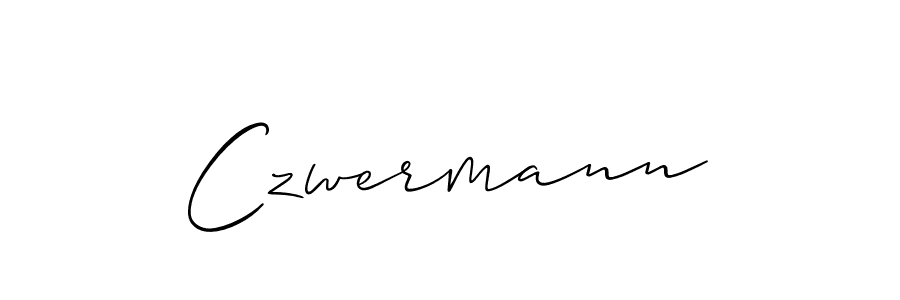 Check out images of Autograph of Czwermann name. Actor Czwermann Signature Style. Allison_Script is a professional sign style online. Czwermann signature style 2 images and pictures png