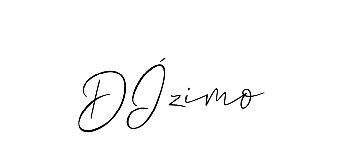 How to Draw DÍzimo signature style? Allison_Script is a latest design signature styles for name DÍzimo. DÍzimo signature style 2 images and pictures png