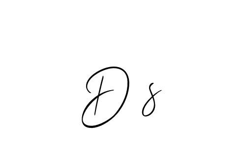 How to make D❤s signature? Allison_Script is a professional autograph style. Create handwritten signature for D❤s name. D❤s signature style 2 images and pictures png