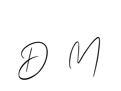 Best and Professional Signature Style for D  M. Allison_Script Best Signature Style Collection. D  M signature style 2 images and pictures png
