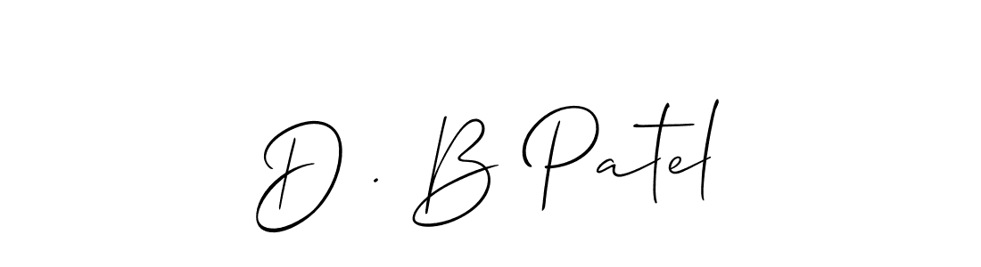 if you are searching for the best signature style for your name D . B Patel. so please give up your signature search. here we have designed multiple signature styles  using Allison_Script. D . B Patel signature style 2 images and pictures png