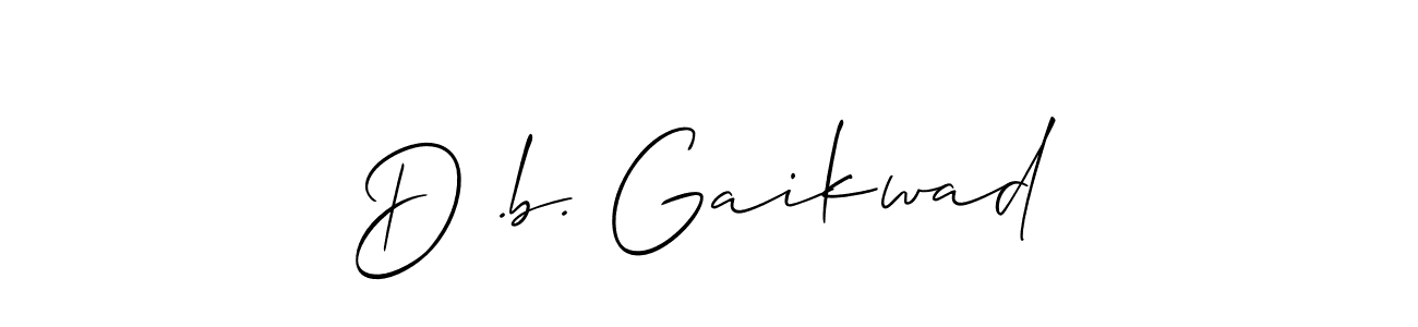 Once you've used our free online signature maker to create your best signature Allison_Script style, it's time to enjoy all of the benefits that D .b. Gaikwad name signing documents. D .b. Gaikwad signature style 2 images and pictures png