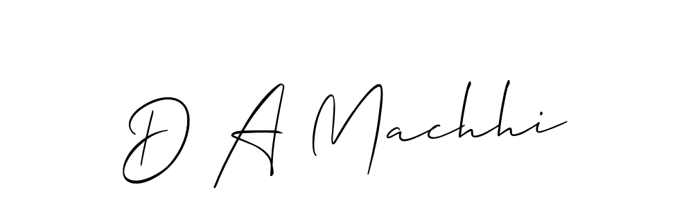 Check out images of Autograph of D A Machhi name. Actor D A Machhi Signature Style. Allison_Script is a professional sign style online. D A Machhi signature style 2 images and pictures png