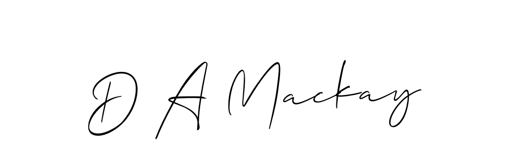 See photos of D A Mackay official signature by Spectra . Check more albums & portfolios. Read reviews & check more about Allison_Script font. D A Mackay signature style 2 images and pictures png