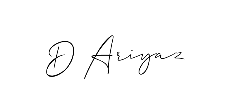 This is the best signature style for the D Ariyaz name. Also you like these signature font (Allison_Script). Mix name signature. D Ariyaz signature style 2 images and pictures png