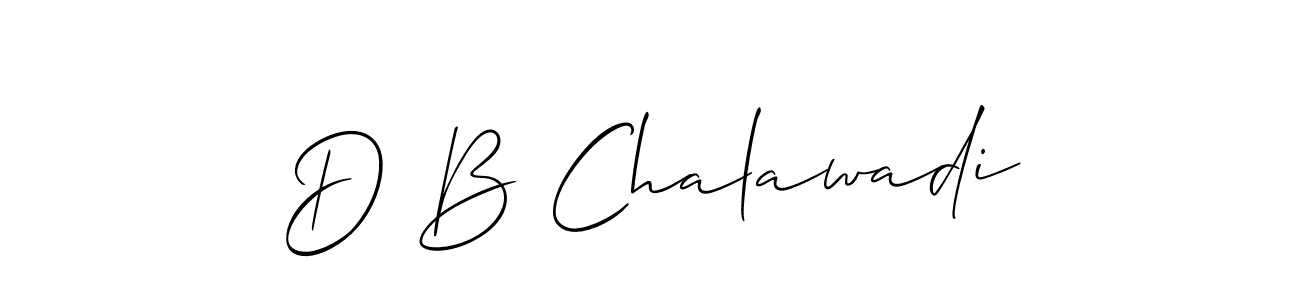 Once you've used our free online signature maker to create your best signature Allison_Script style, it's time to enjoy all of the benefits that D B Chalawadi name signing documents. D B Chalawadi signature style 2 images and pictures png
