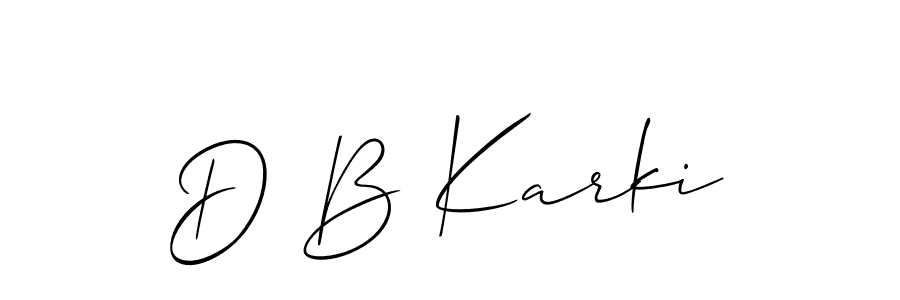 Here are the top 10 professional signature styles for the name D B Karki. These are the best autograph styles you can use for your name. D B Karki signature style 2 images and pictures png