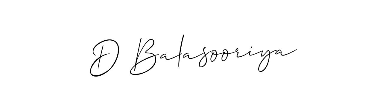 Once you've used our free online signature maker to create your best signature Allison_Script style, it's time to enjoy all of the benefits that D Balasooriya name signing documents. D Balasooriya signature style 2 images and pictures png