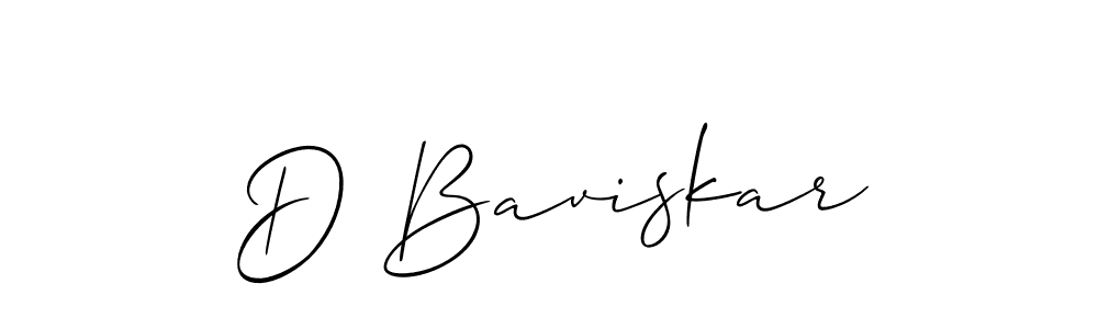Once you've used our free online signature maker to create your best signature Allison_Script style, it's time to enjoy all of the benefits that D Baviskar name signing documents. D Baviskar signature style 2 images and pictures png
