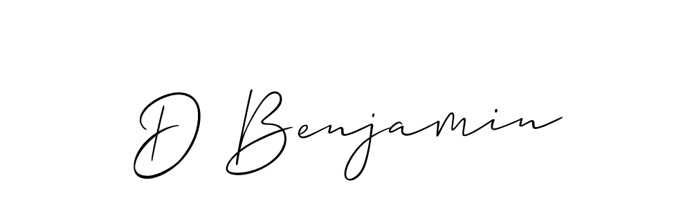 Also You can easily find your signature by using the search form. We will create D Benjamin name handwritten signature images for you free of cost using Allison_Script sign style. D Benjamin signature style 2 images and pictures png