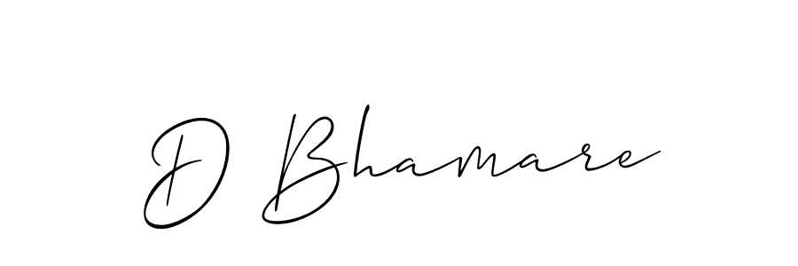 Make a short D Bhamare signature style. Manage your documents anywhere anytime using Allison_Script. Create and add eSignatures, submit forms, share and send files easily. D Bhamare signature style 2 images and pictures png