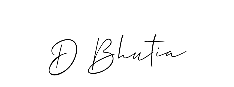 You can use this online signature creator to create a handwritten signature for the name D Bhutia. This is the best online autograph maker. D Bhutia signature style 2 images and pictures png