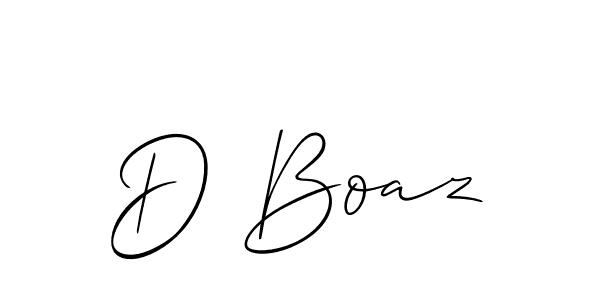 Also You can easily find your signature by using the search form. We will create D Boaz name handwritten signature images for you free of cost using Allison_Script sign style. D Boaz signature style 2 images and pictures png