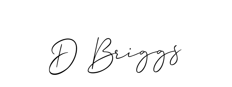 Allison_Script is a professional signature style that is perfect for those who want to add a touch of class to their signature. It is also a great choice for those who want to make their signature more unique. Get D Briggs name to fancy signature for free. D Briggs signature style 2 images and pictures png