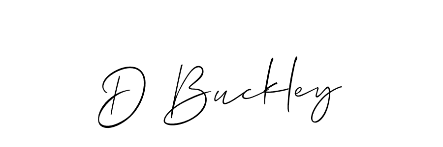 Make a beautiful signature design for name D Buckley. Use this online signature maker to create a handwritten signature for free. D Buckley signature style 2 images and pictures png