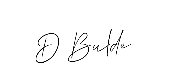 How to make D Bulde name signature. Use Allison_Script style for creating short signs online. This is the latest handwritten sign. D Bulde signature style 2 images and pictures png