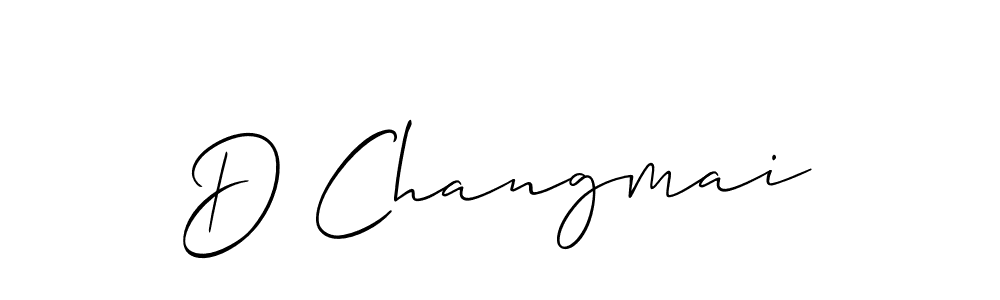 You should practise on your own different ways (Allison_Script) to write your name (D Changmai) in signature. don't let someone else do it for you. D Changmai signature style 2 images and pictures png