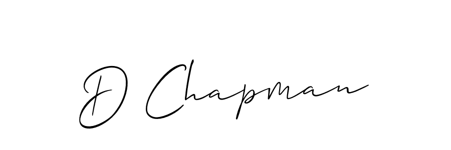 Also You can easily find your signature by using the search form. We will create D Chapman name handwritten signature images for you free of cost using Allison_Script sign style. D Chapman signature style 2 images and pictures png