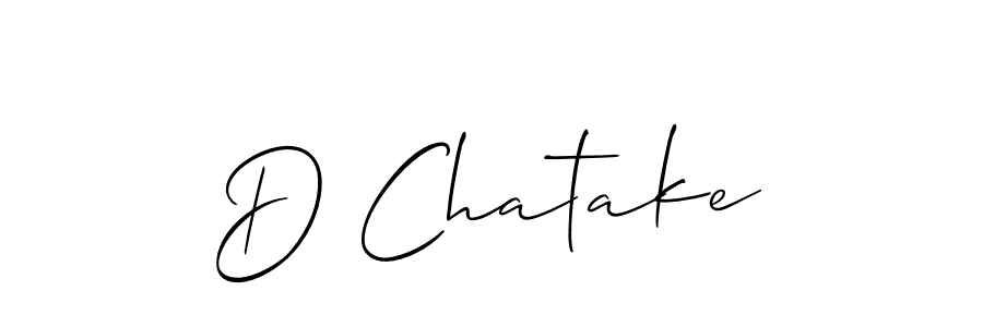 Make a short D Chatake signature style. Manage your documents anywhere anytime using Allison_Script. Create and add eSignatures, submit forms, share and send files easily. D Chatake signature style 2 images and pictures png