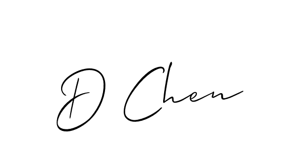 This is the best signature style for the D Chen name. Also you like these signature font (Allison_Script). Mix name signature. D Chen signature style 2 images and pictures png