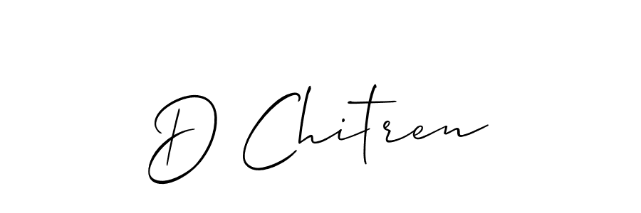 Also You can easily find your signature by using the search form. We will create D Chitren name handwritten signature images for you free of cost using Allison_Script sign style. D Chitren signature style 2 images and pictures png