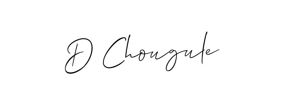 How to Draw D Chougule signature style? Allison_Script is a latest design signature styles for name D Chougule. D Chougule signature style 2 images and pictures png