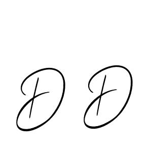 Design your own signature with our free online signature maker. With this signature software, you can create a handwritten (Allison_Script) signature for name D D. D D signature style 2 images and pictures png