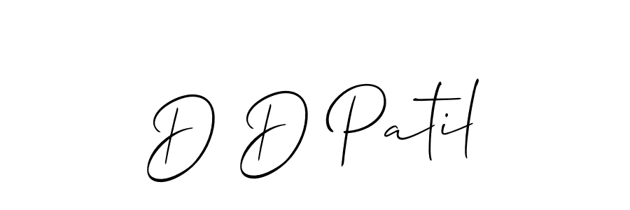 How to Draw D D Patil signature style? Allison_Script is a latest design signature styles for name D D Patil. D D Patil signature style 2 images and pictures png