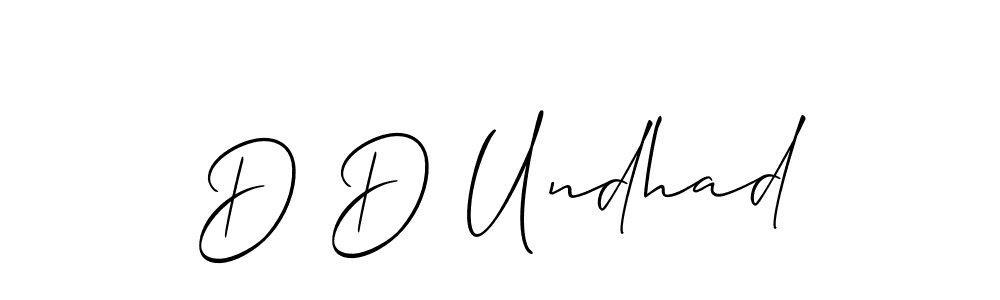 Similarly Allison_Script is the best handwritten signature design. Signature creator online .You can use it as an online autograph creator for name D D Undhad. D D Undhad signature style 2 images and pictures png